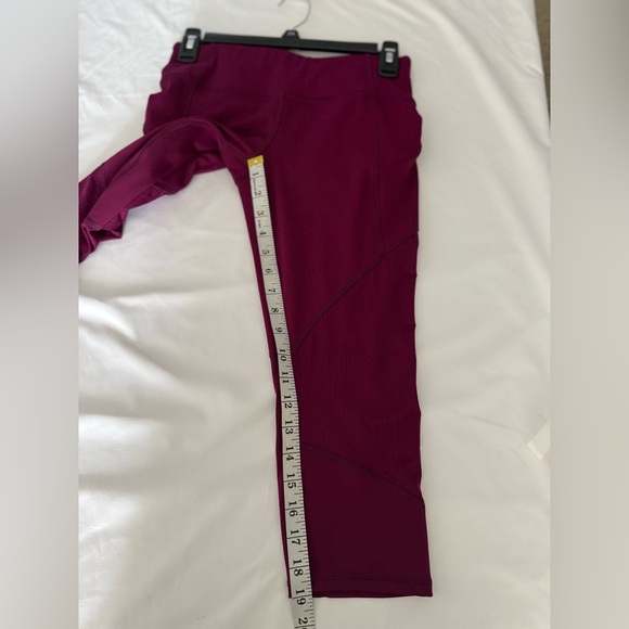 Athleta Contender Athleisure Legging Pants Wine‎ Red Size Small - Picture 5 of 11